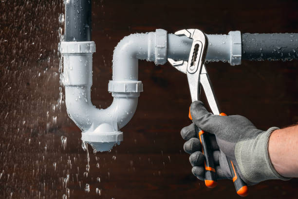 Professional Drain Cleaning technician working in Julian, NC